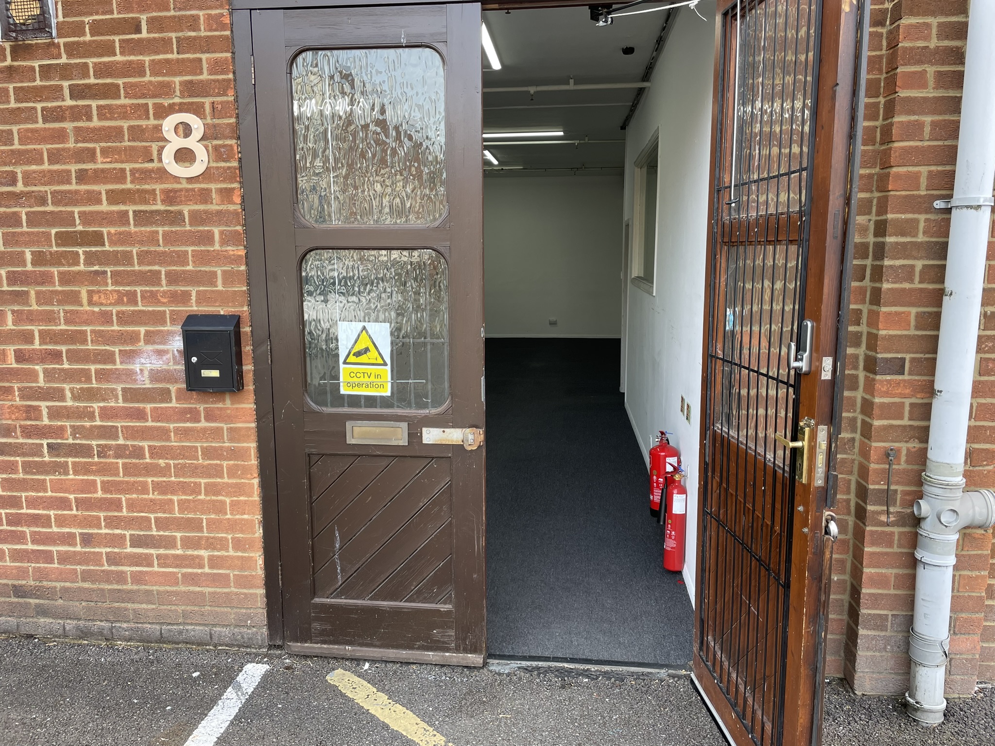 Unit 8 front entrance
